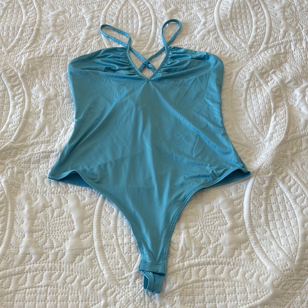 H&M Blue Bodysuit One Piece